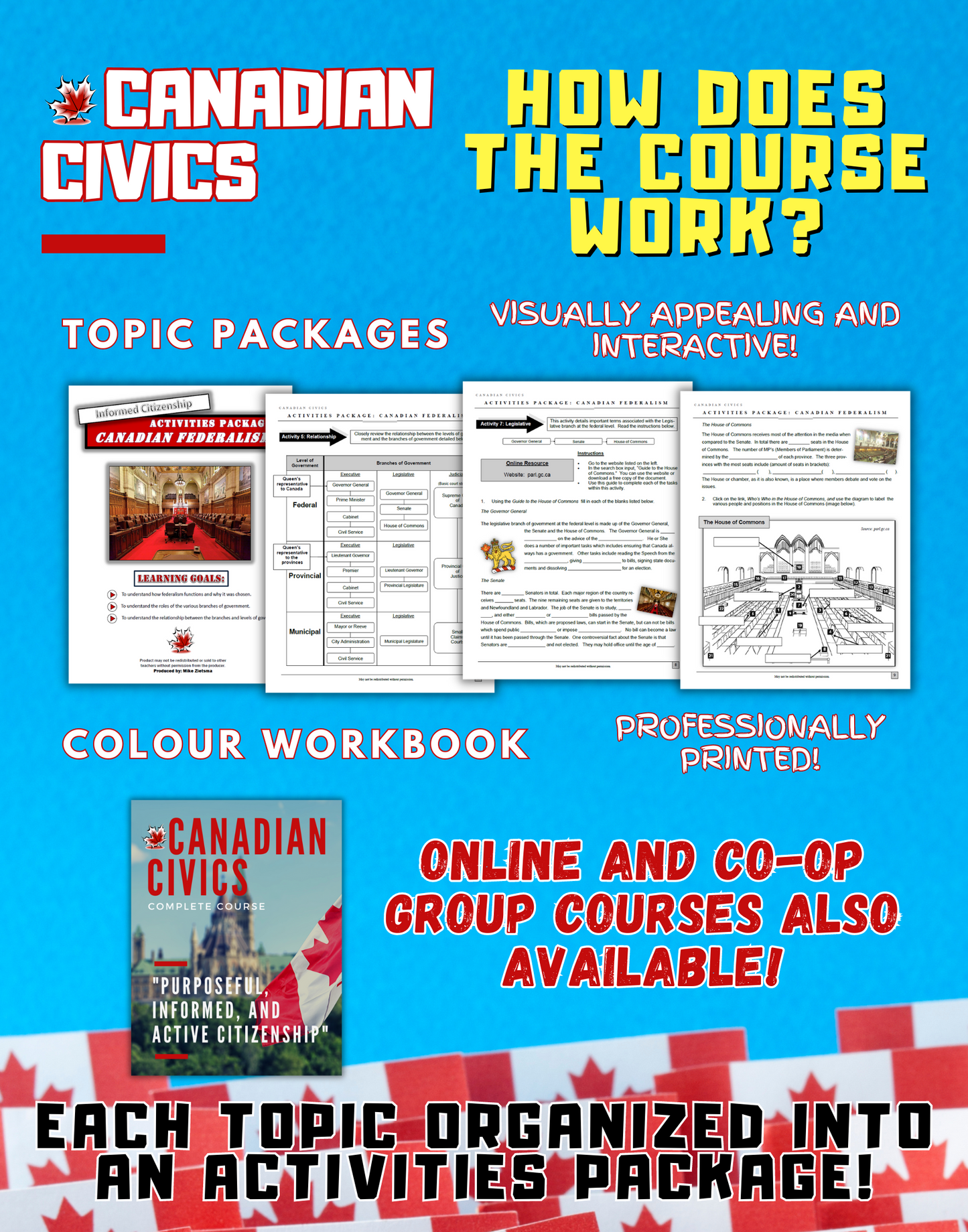 Canadian Civics - Complete Course (J447)