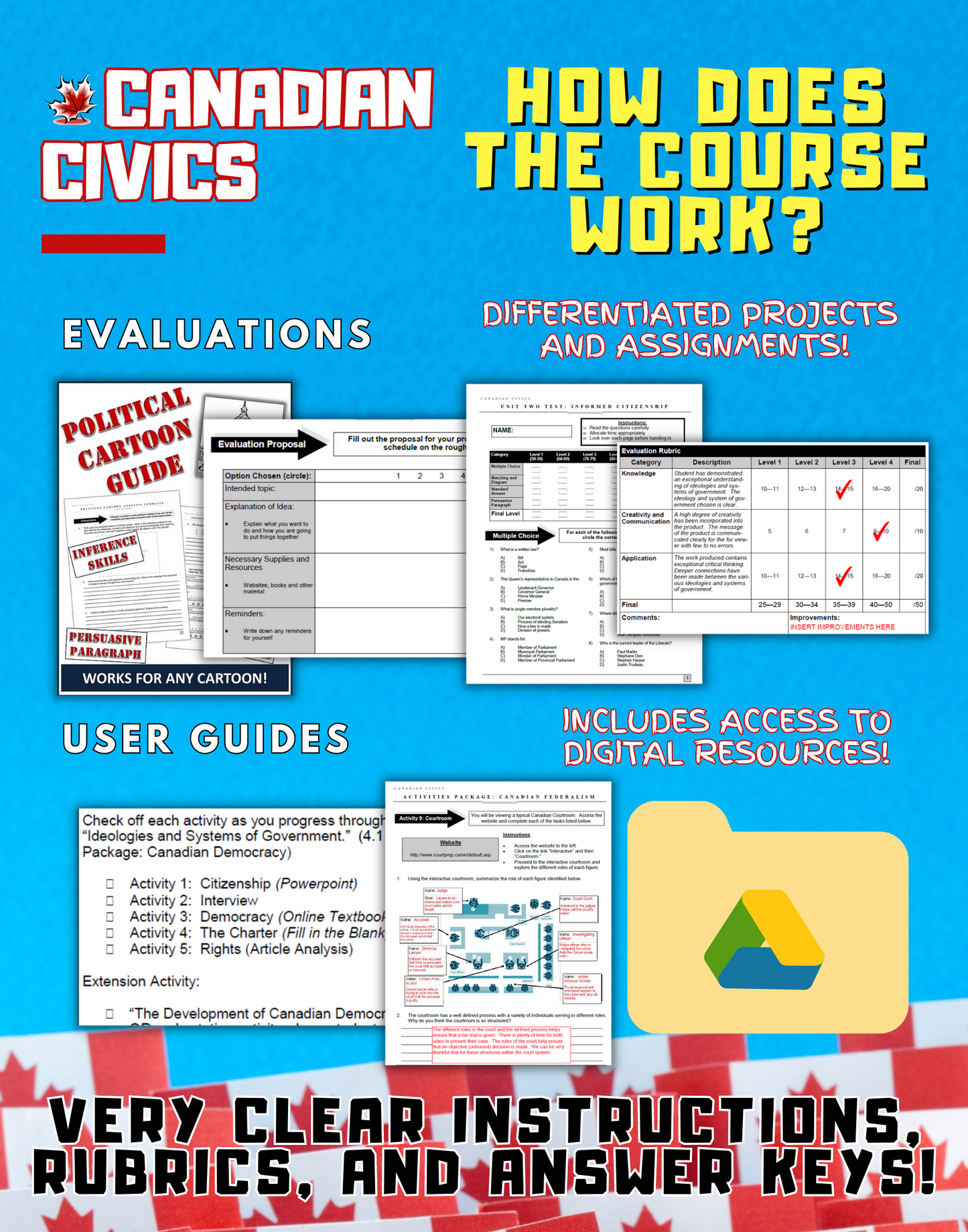 Canadian Civics - Complete Course (J447)