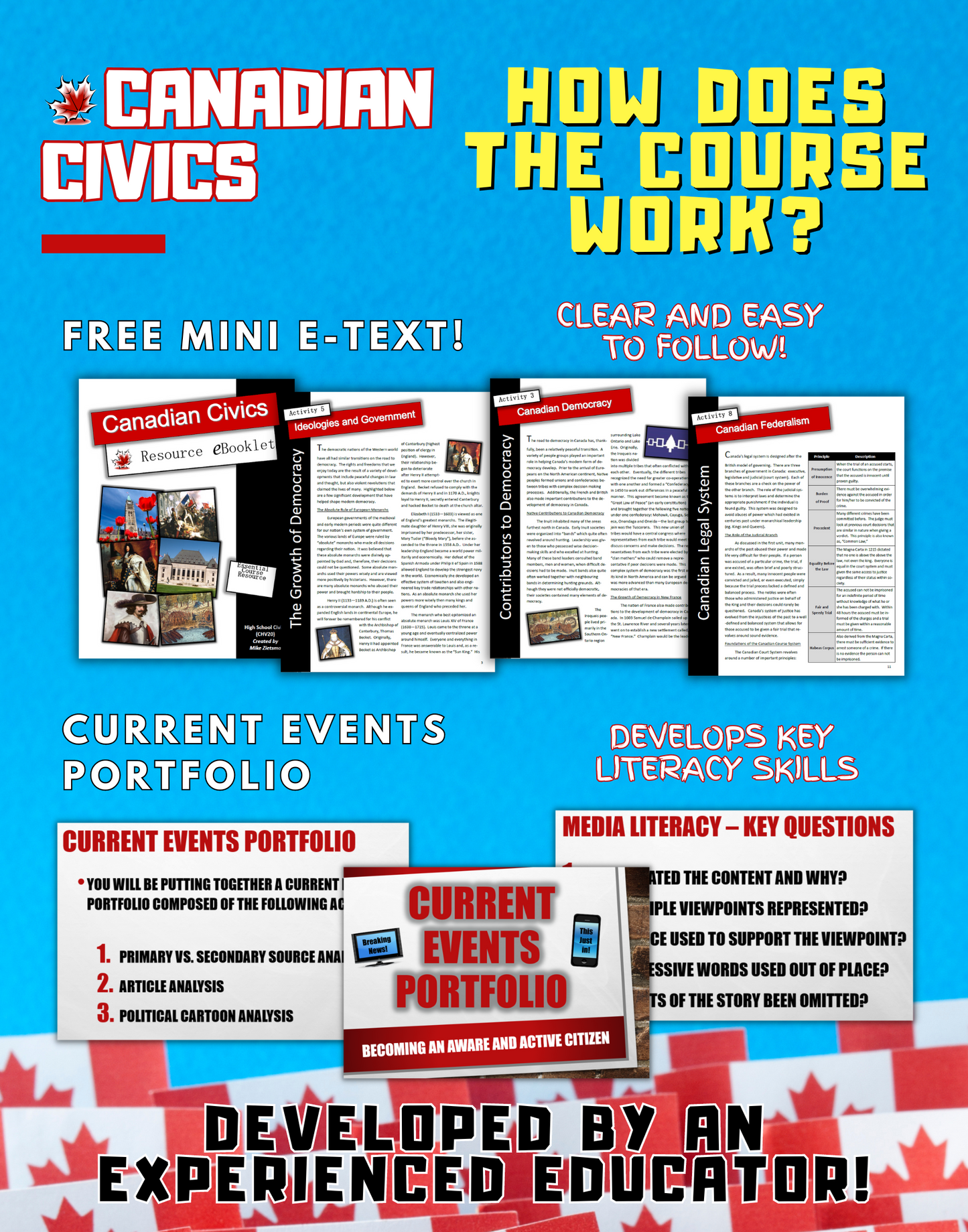 Canadian Civics - Complete Course (J447)