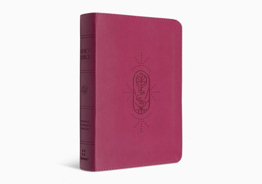 ESV Compact Bible TruTone®, Berry, The True Vine Design (K516)