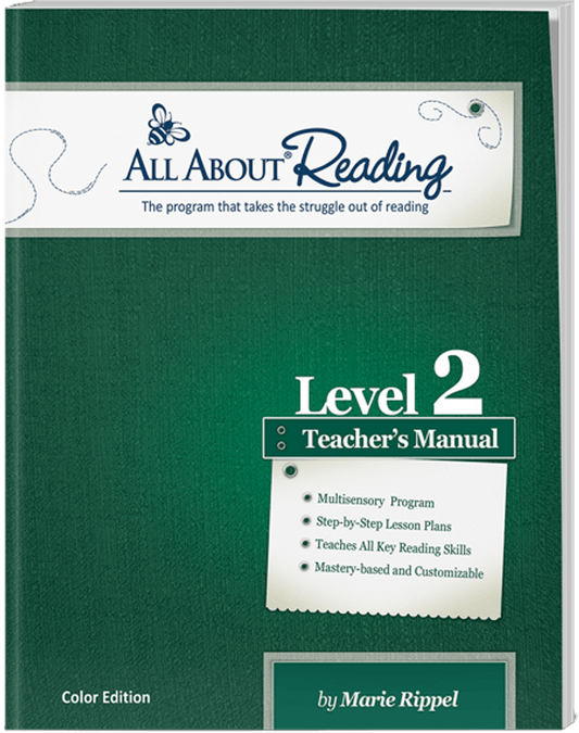 All About Reading Level 2 Teacher's Manual(E335)