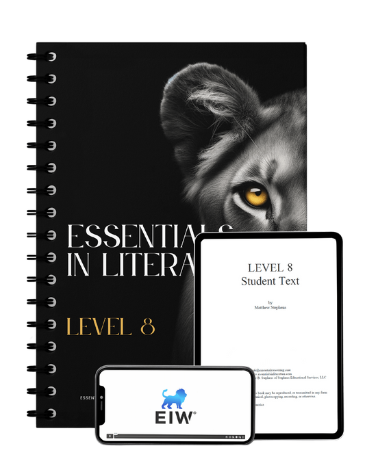 Essentials in Literature Level 8 - Online Access & Workbook (C9951)