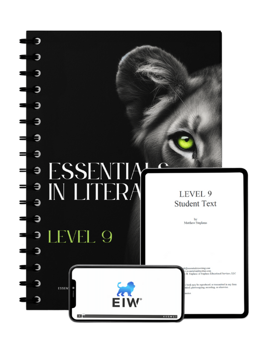 Essentials in Literature Level 9 - Online Access & Workbook (C9952)