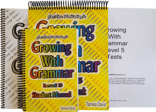 Growing with Grammar Level 5 Complete set (E285)