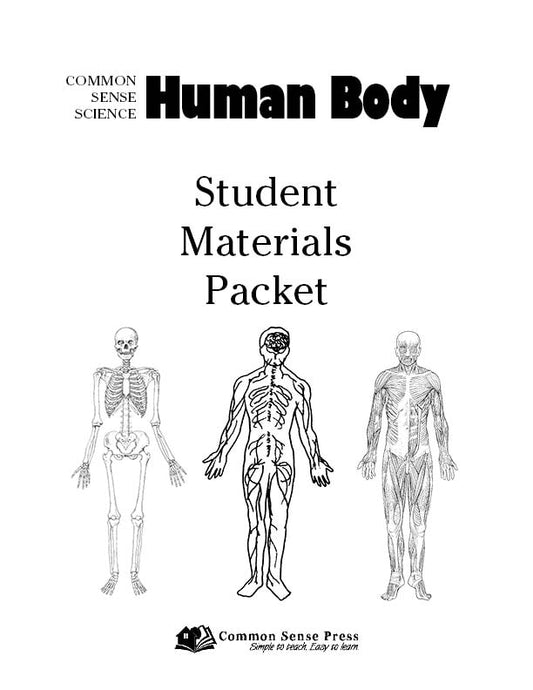 Common Sense Science Human Body Materials Packet (H465)