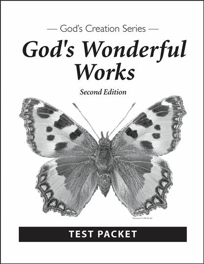 God's Wonderful Works Test Pack 2nd Ed. (H267)