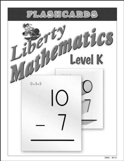 Liberty Mathematics Level K Flashcards (G272)