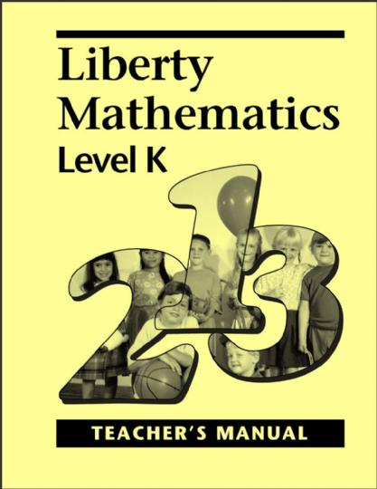 Liberty Mathematics Level K Teacher Book (G271)