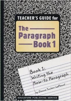 The Paragraph Book 1 Teachers Guide (C337) – Heritage Resources